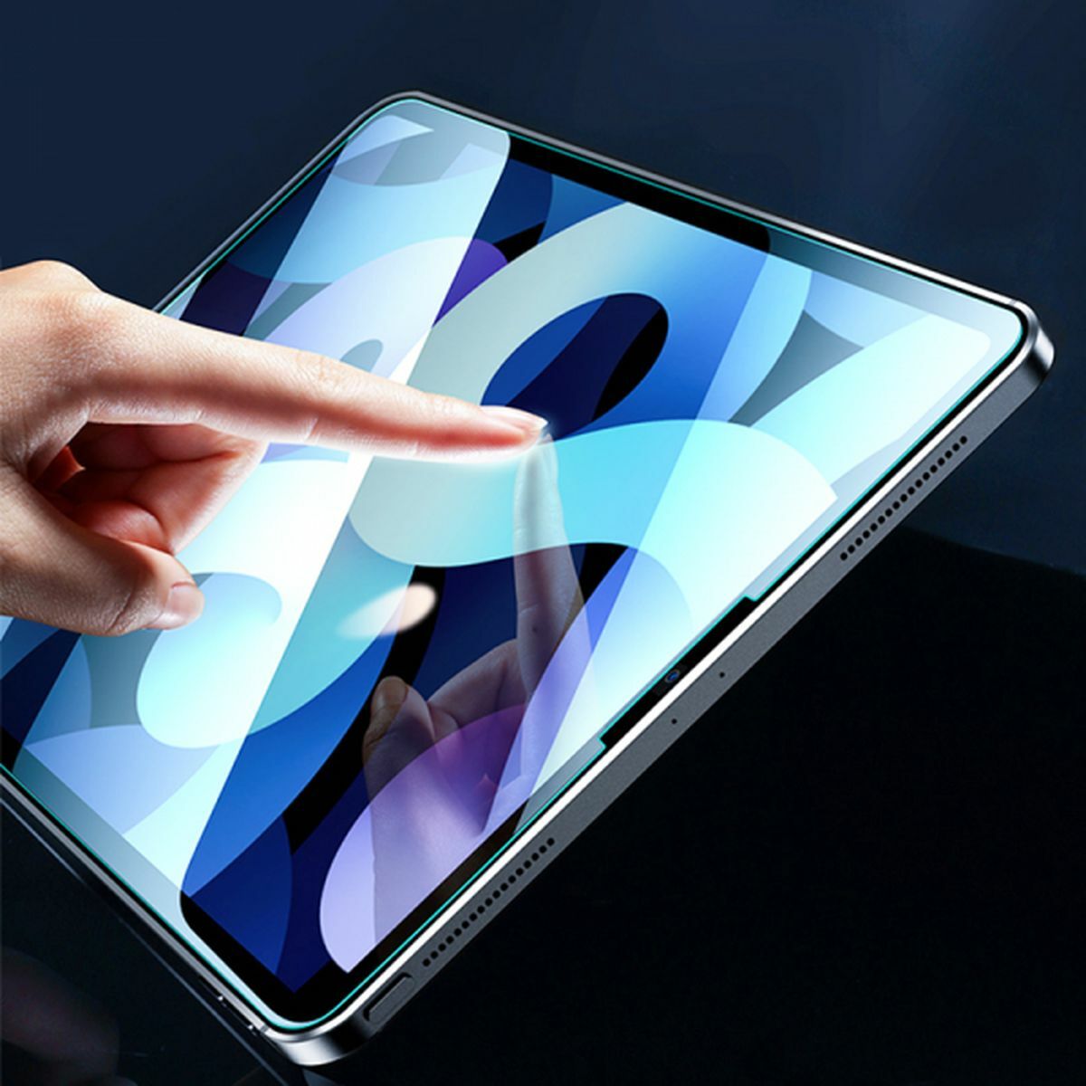 Kép 3/3 - WiWU iPad 8.3 mini 6 (2021) kijelzővédő, edzett üveg, átlátszó