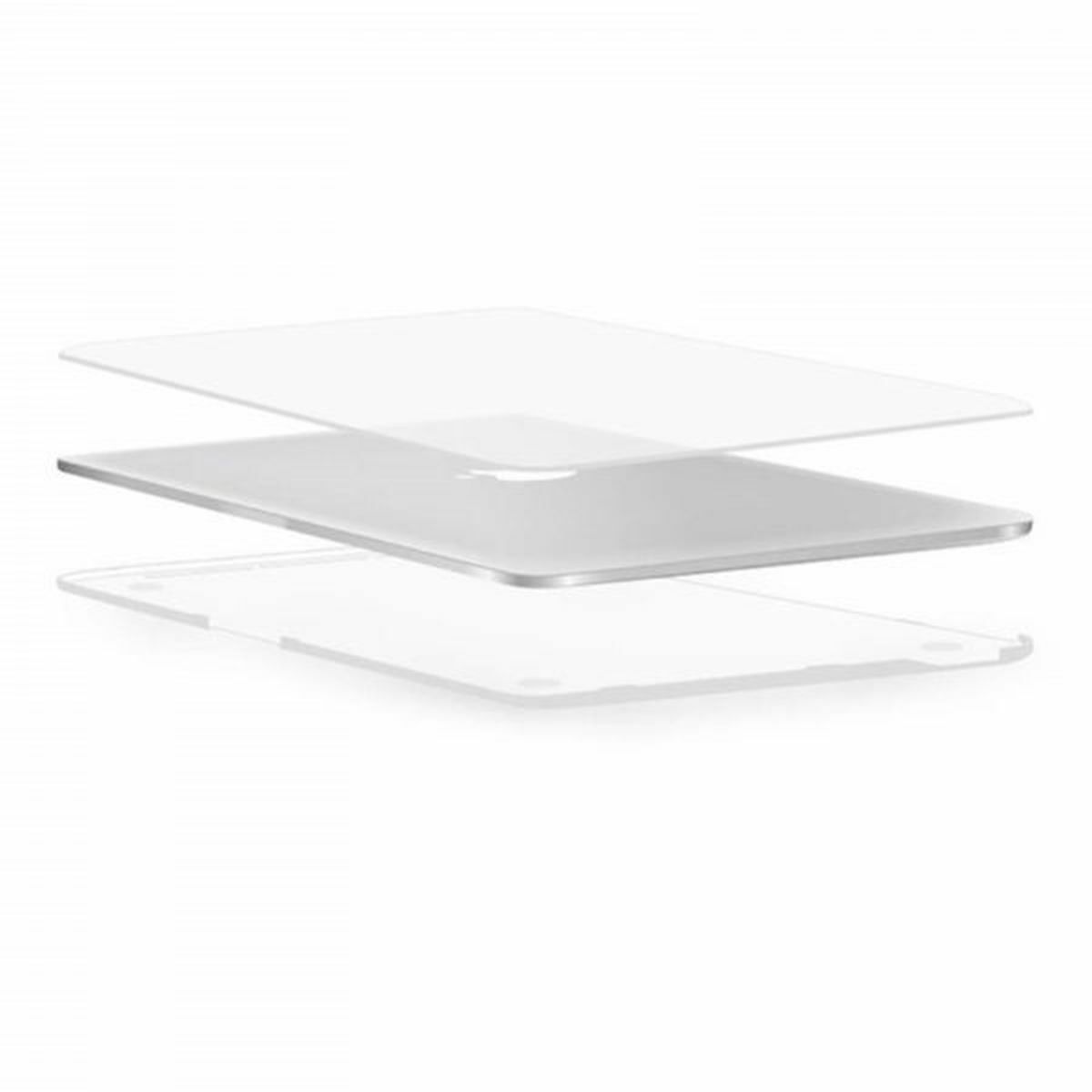Kép 2/8 - WiWU MacBook Pro 15.4 inch (2016) tok, iSHIELD Hard Shell borító, fehér átlátszó