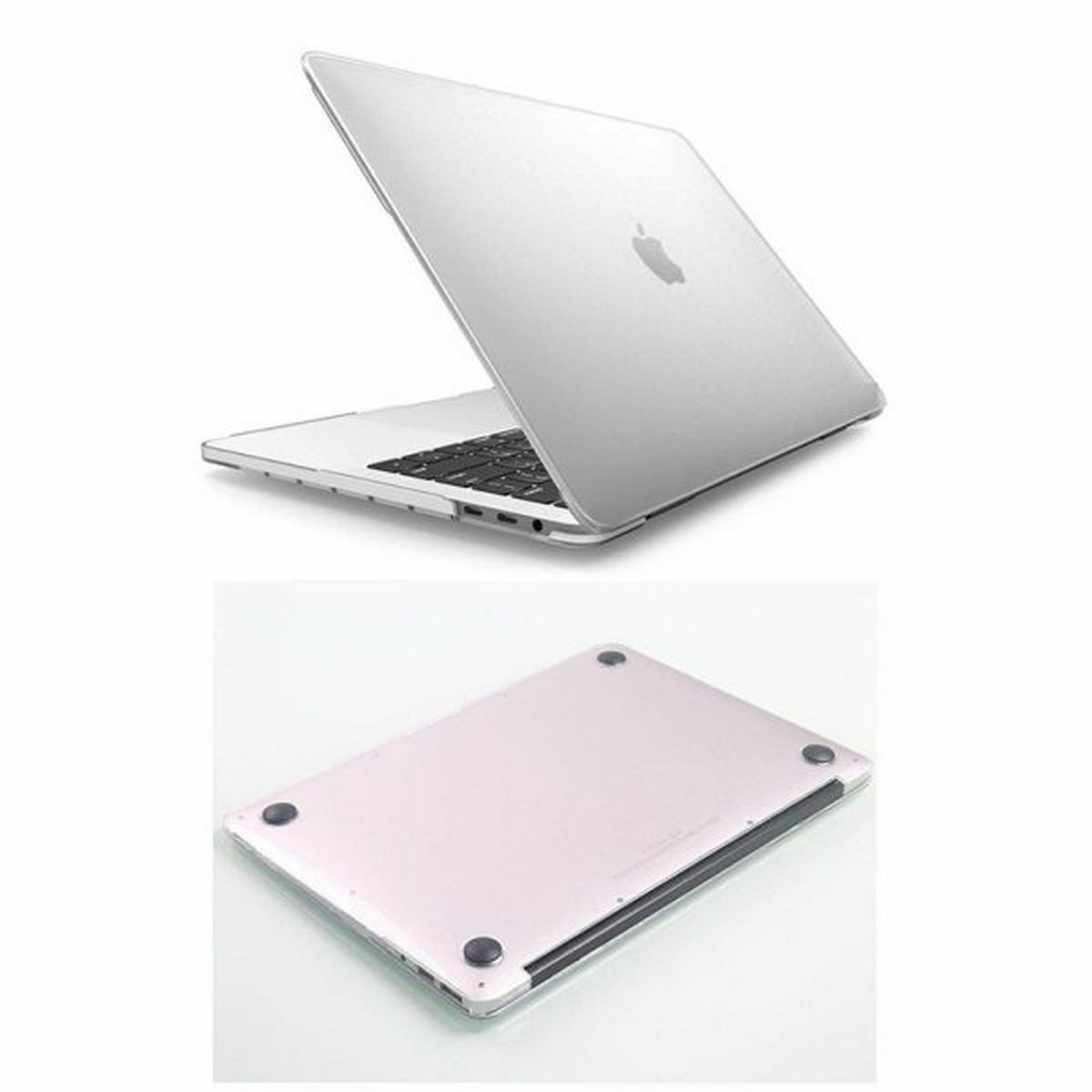 Kép 6/8 - WiWU MacBook Pro 15.4 inch (2016) tok, iSHIELD Hard Shell borító, fehér átlátszó