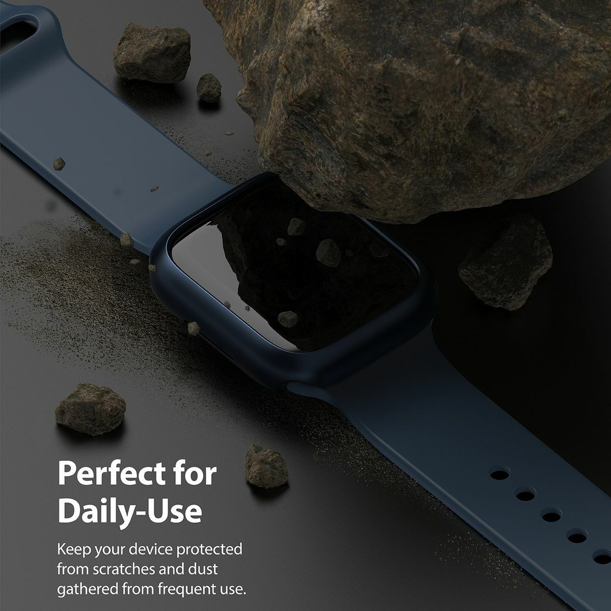 Ringke Watch 7 Series, tok, 41 mm, Slim (2db/csomag), Átlátszó/Kék