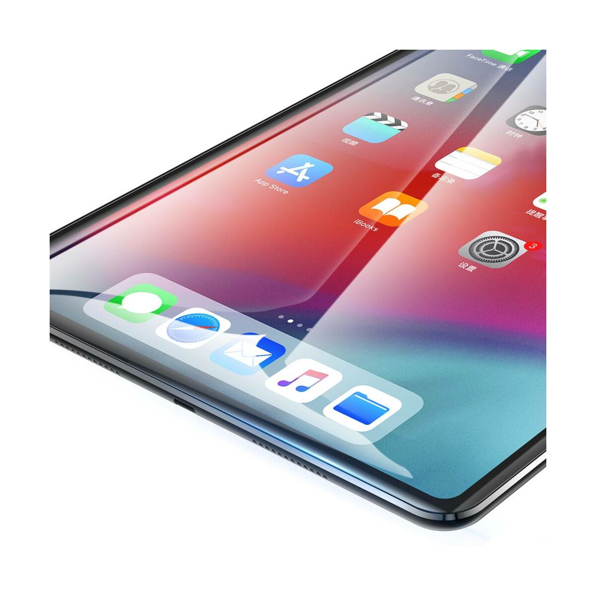 Baseus iPad Pro 11" 0.3 mm, edzett üveg kijelzővédő fólia, átlátszó (SGAPIPD-CX02)