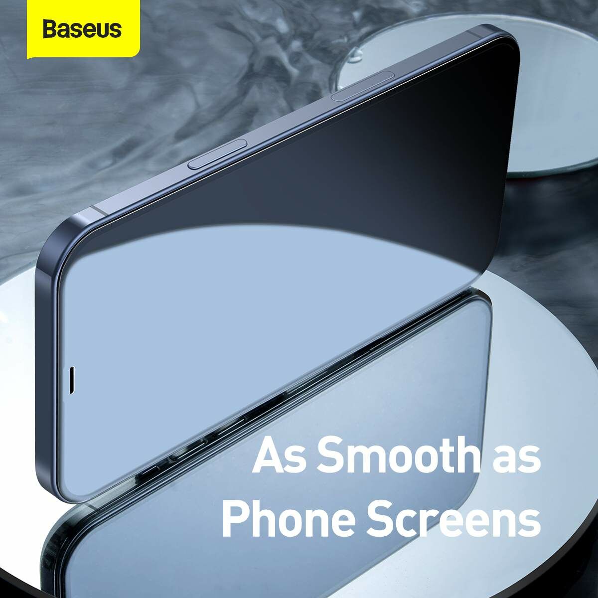 Baseus iPhone 12 mini 0.3 mm, teljes felületre, lekerekített edzett üveg (2 db), fekete (SGAPIPH54N-KA01)