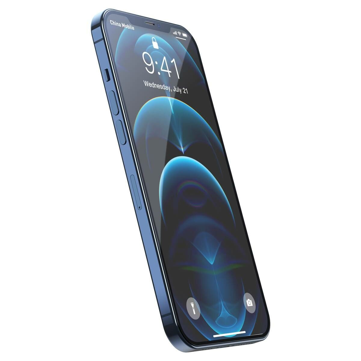 Kép 16/18 - Baseus iPhone 12 mini 0.3 mm, teljes felületre, edzett üveg, kékfény szűrős (2db + keret), fekete (SGAPIPH54N-KN01)