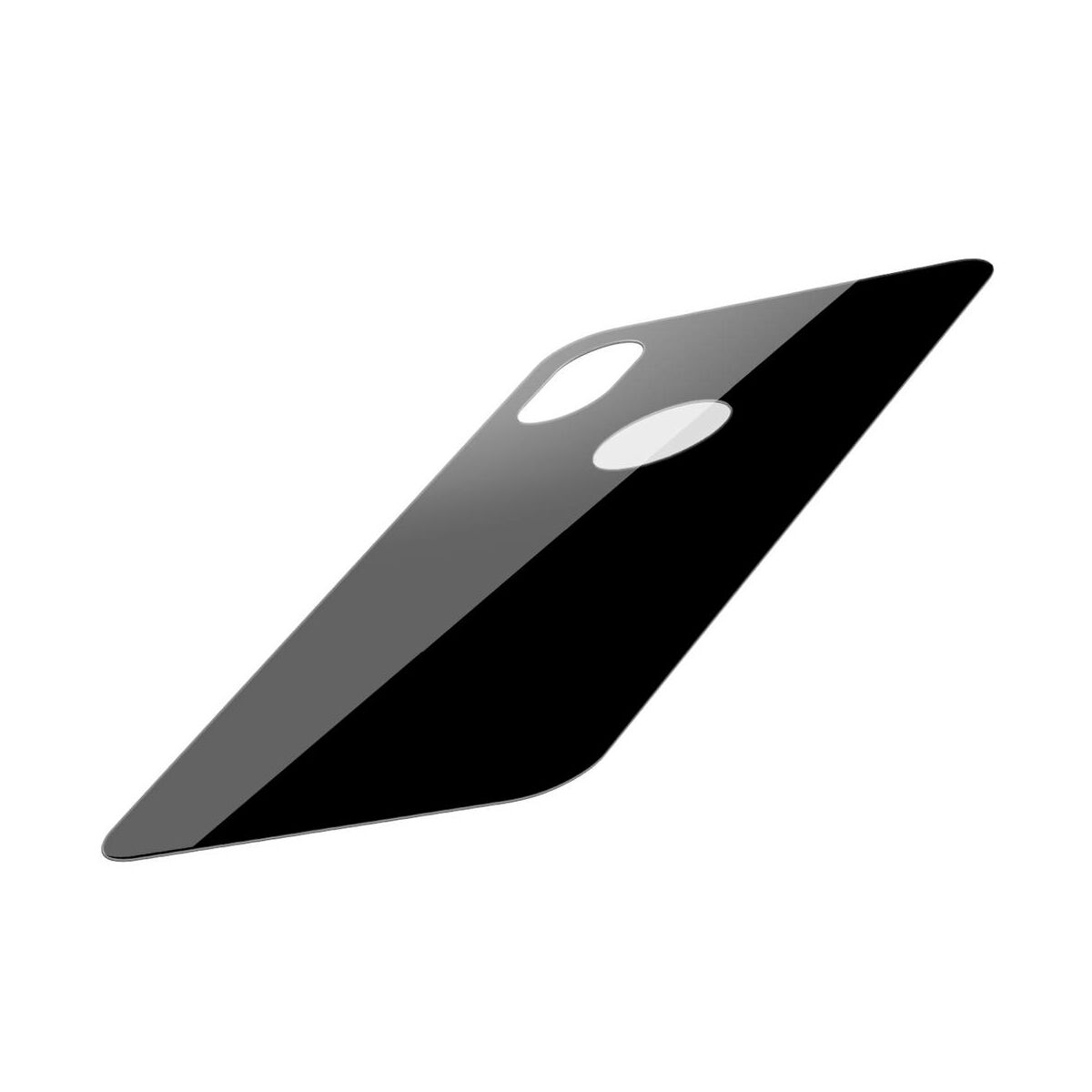 Kép 7/9 - Baseus iPhone XS (5.8") 0.3 mm, teljes lefedésre edzett üveg hátlap védő fólia, fekete (SGAPIPH58-BM01)