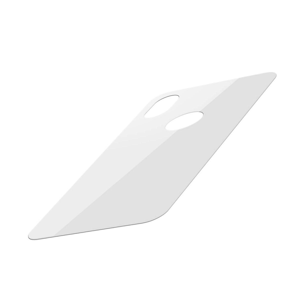 Kép 7/9 - Baseus iPhone XS (5.8") 0.3 mm, teljes lefedésre edzett üveg hátlap védő fólia, fehér (SGAPIPH58-BM02)