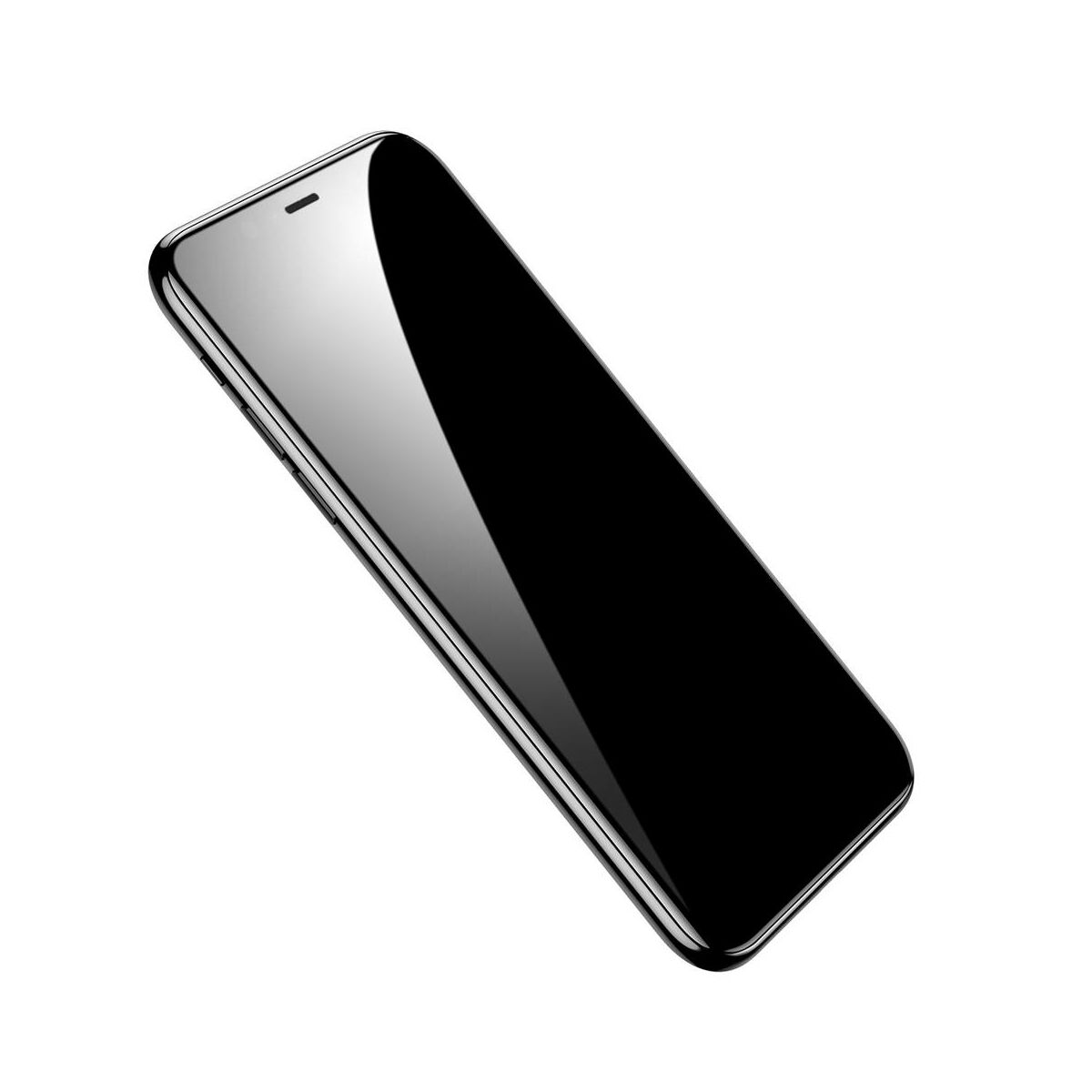 Kép 12/13 - Baseus iPhone 11 Pro (5.8") 0.3 mm, teljes felületre, (2db a csomagban) edzett üveg, fekete (SGAPIPH58S-KC01)
