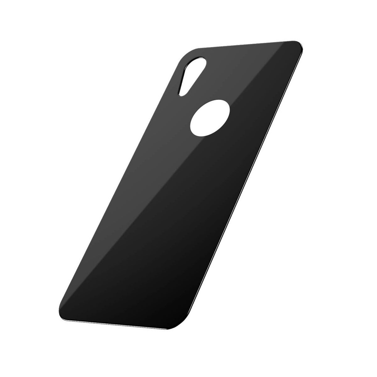 Kép 3/9 - Baseus iPhone XR/ 11 (6.1") 0.3 mm, teljes felületre edzett üveg hátlap védő fólia, fekete (SGAPIPH61-BM01)