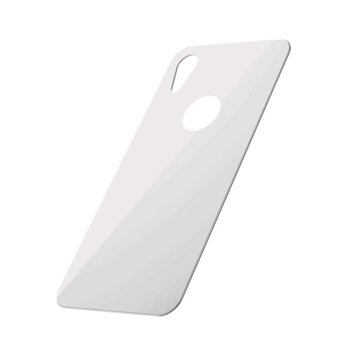 Kép 3/9 - Baseus iPhone XR/ 11 (6.1") 0.3 mm, teljes felületre edzett üveg hátlap védő fólia, fehér (SGAPIPH61-BM02)