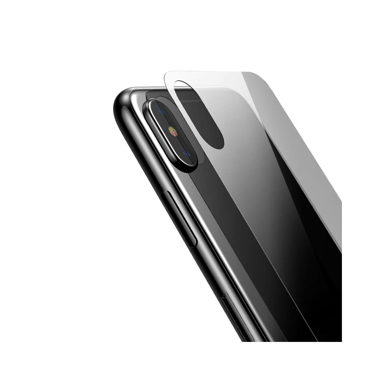 Kép 2/8 - Baseus iPhone XS Max (6.5") 0.3 mm, teljes felületre, edzett üveg kijelzővédő fólia, átlátszó (SGAPIPH65-ABM02)