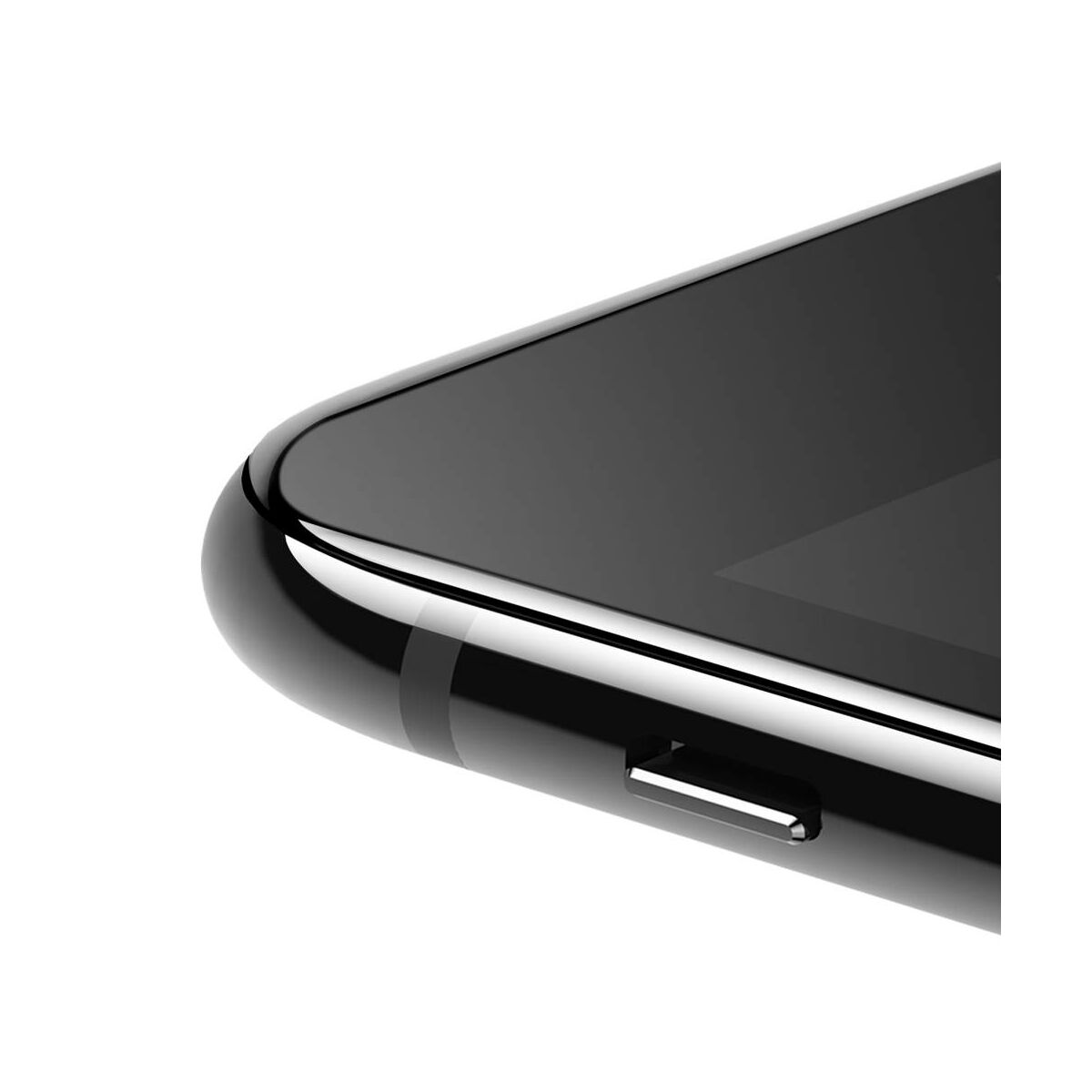 Kép 7/10 - Baseus iPhone 8/7 Plus 0.3 mm, teljes felületre edzett üveg kijelzővédő fólia, fekete (SGAPIPH8P-KA01)