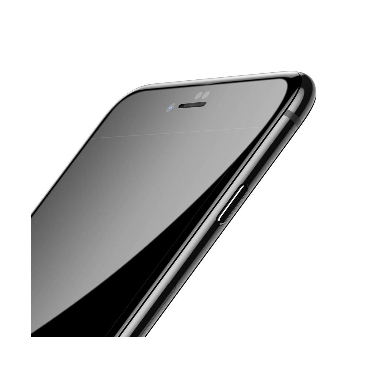 Kép 9/10 - Baseus iPhone 8/7 Plus 0.3 mm, teljes felületre edzett üveg kijelzővédő fólia, fekete (SGAPIPH8P-KA01)