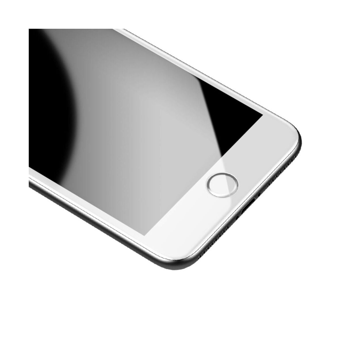 Kép 6/10 - Baseus iPhone 8/7 Plus 0.3 mm, teljes felületre edzett üveg kijelzővédő fólia, fehér (SGAPIPH8P-KA02)