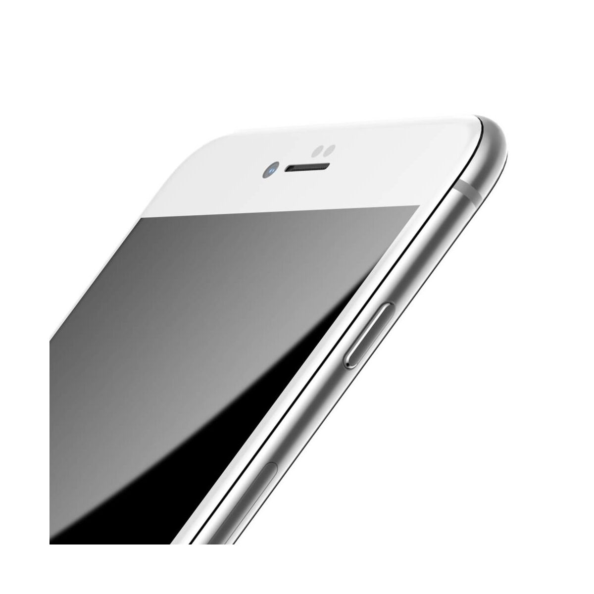 Kép 9/10 - Baseus iPhone 8/7 Plus 0.3 mm, teljes felületre edzett üveg kijelzővédő fólia, fehér (SGAPIPH8P-KA02)