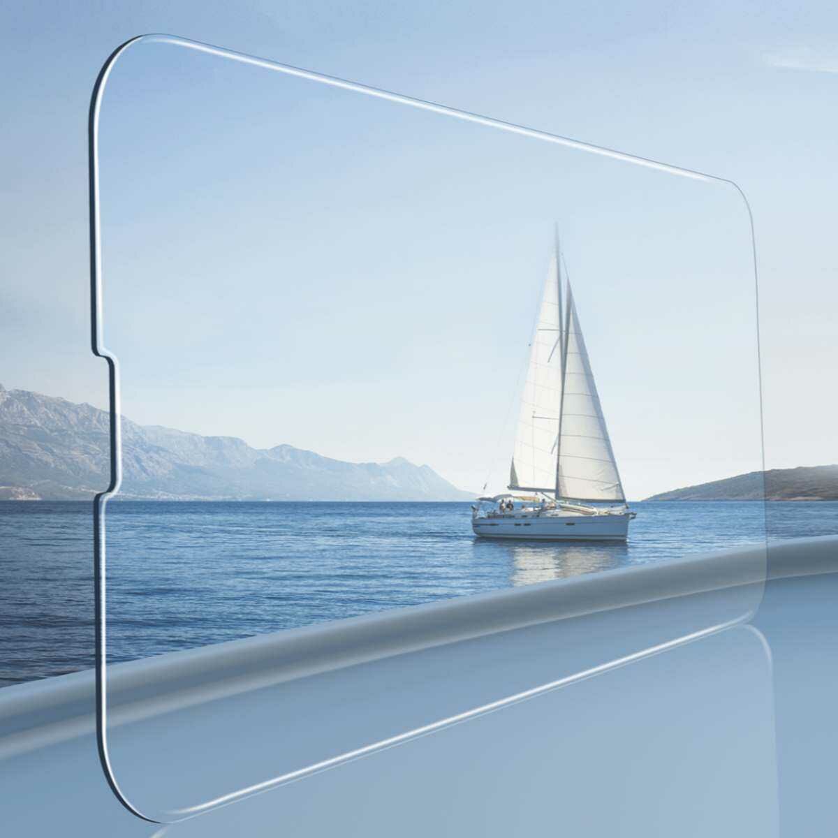 Kép 6/20 - Baseus iPhone 13 mini 0.3 mm Teljes üveg, Edzett üveg (2db / csomag + felhelyező keret), átlátszó (SGBL020002)