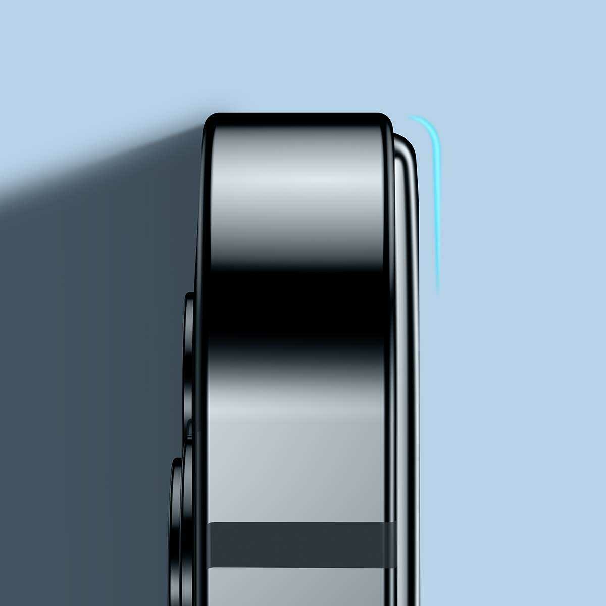 Kép 8/20 - Baseus iPhone 13 mini 0.3 mm Teljes üveg, Edzett üveg (2db / csomag + felhelyező keret), átlátszó (SGBL020002)