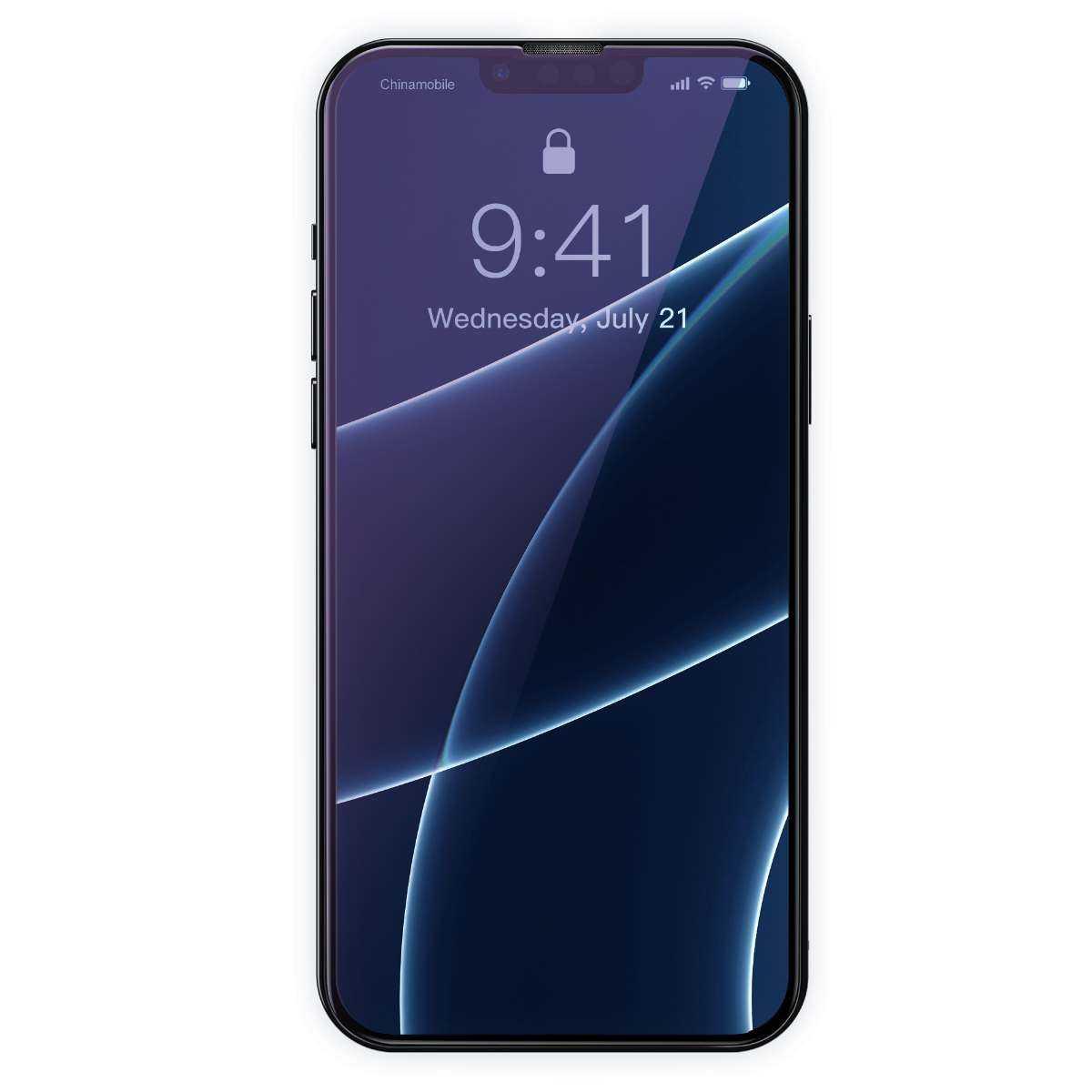 Kép 13/16 - Baseus iPhone 13 mini 0.3 mm Teljes kijelzős, Teljes üveg, Anti-blue light, Edzett üveg (2db/csomag + felhelyező keret), fekete (SGQP010301)