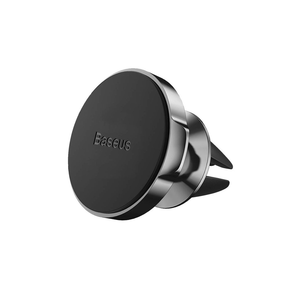Kép 4/6 - Baseus autós telefontartó, Small Ears series mágneses, szellőzőrácsra, fekete (SUER-A01)