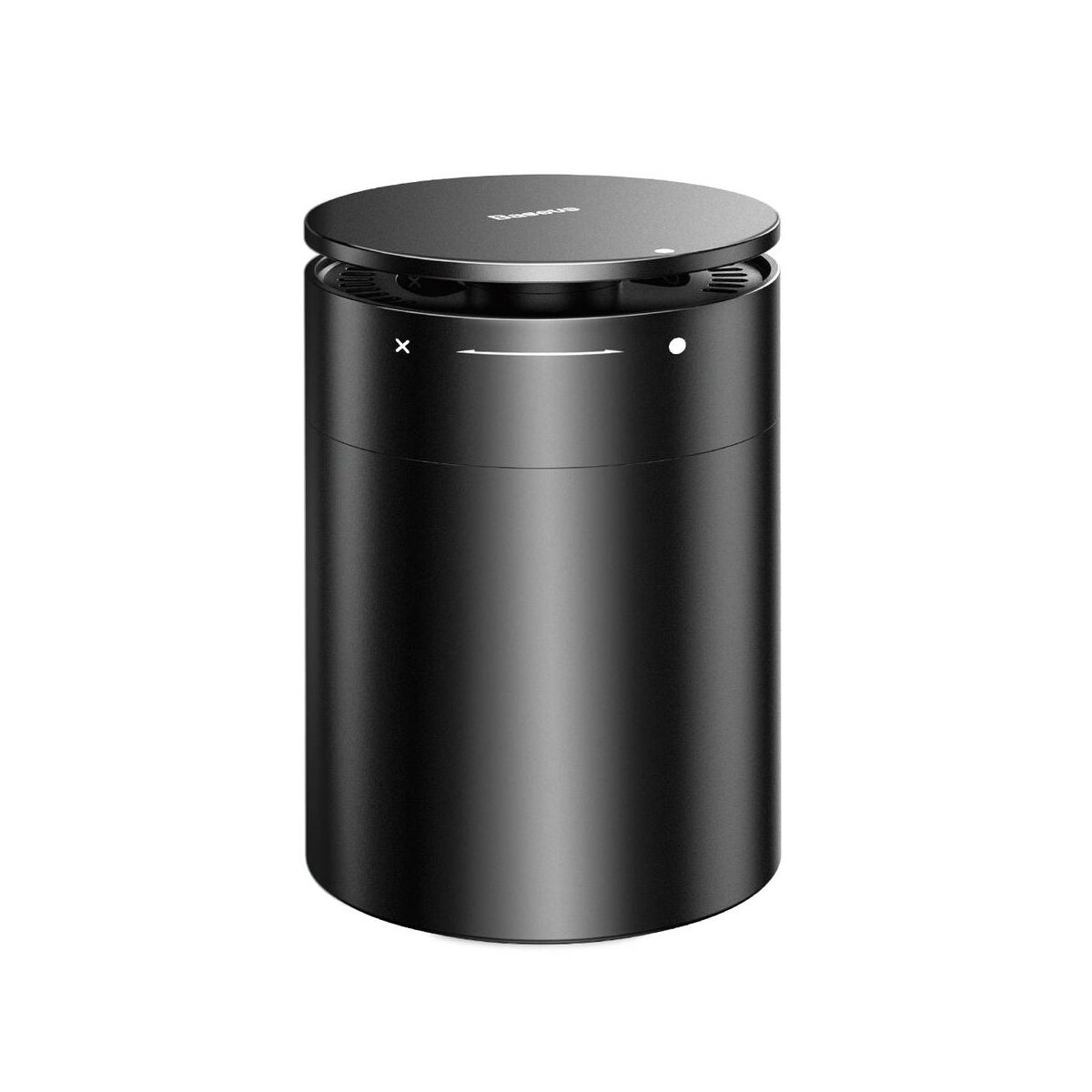Baseus autós kiegészítő, Minimalist pohártartóba való légfrissítő, Cologne illattal (Formaldehydes tisztító funkció), fekete (SUXUN-CL01)