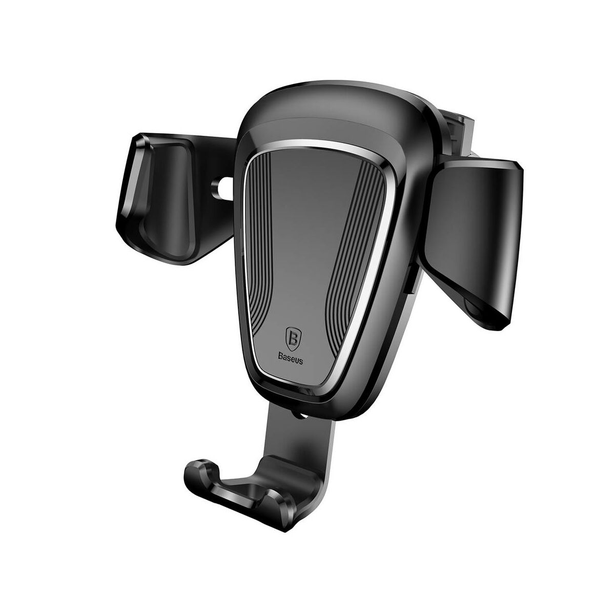Kép 2/12 - Baseus autós telefontartó, Gravity, szellőzőrácsra, fekete (SUYL-01)