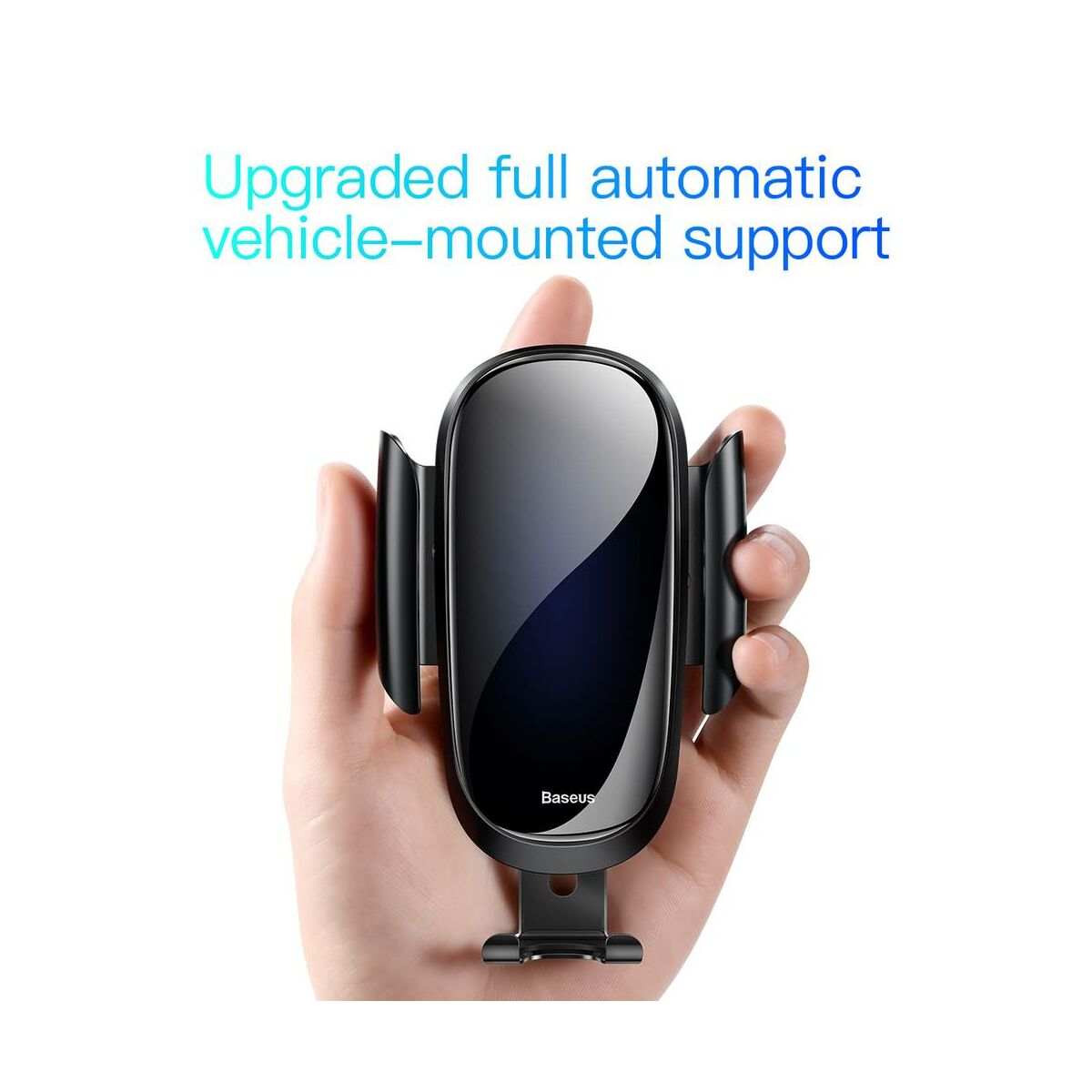 Kép 13/13 - Baseus autós telefontartó, Future, szellőzőrácsra, fekete (SUYL-WL01)