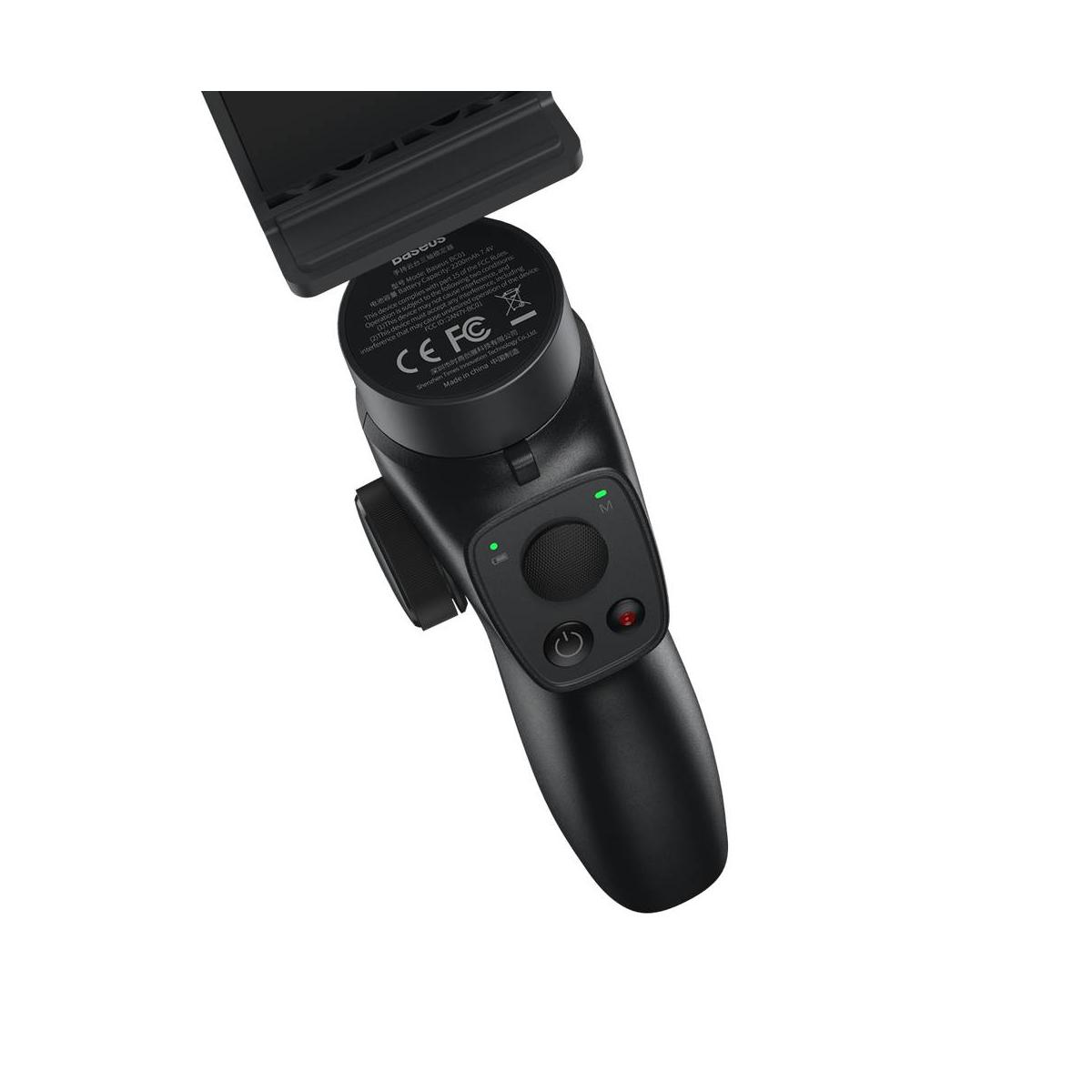 Kép 5/9 - Baseus Kamera, Control kézi képstbilizátor telefonhoz, szürke (SUYT-0G)