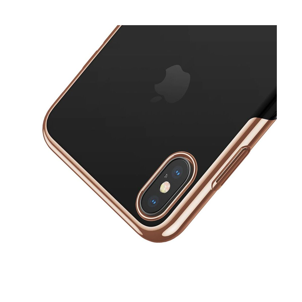 Kép 4/8 - Baseus iPhone XS tok, Glitter, arany (WIAPIPH58-DW0V)