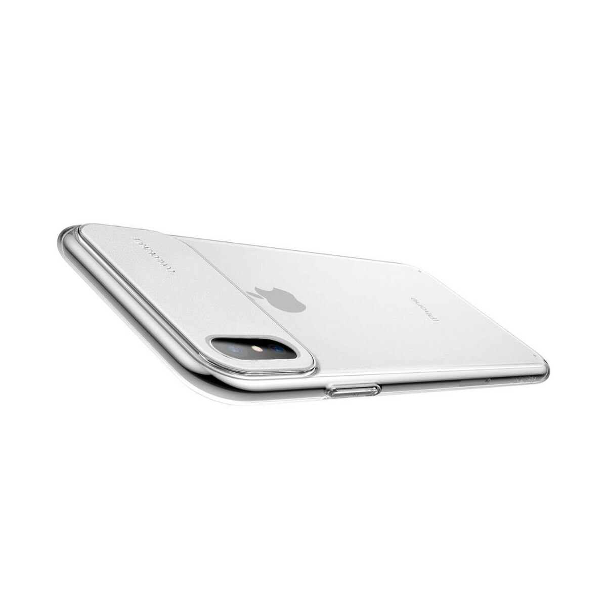 Kép 3/4 - Baseus iPhone XS tok, Comfortable, fehér (WIAPIPH58-SS02)