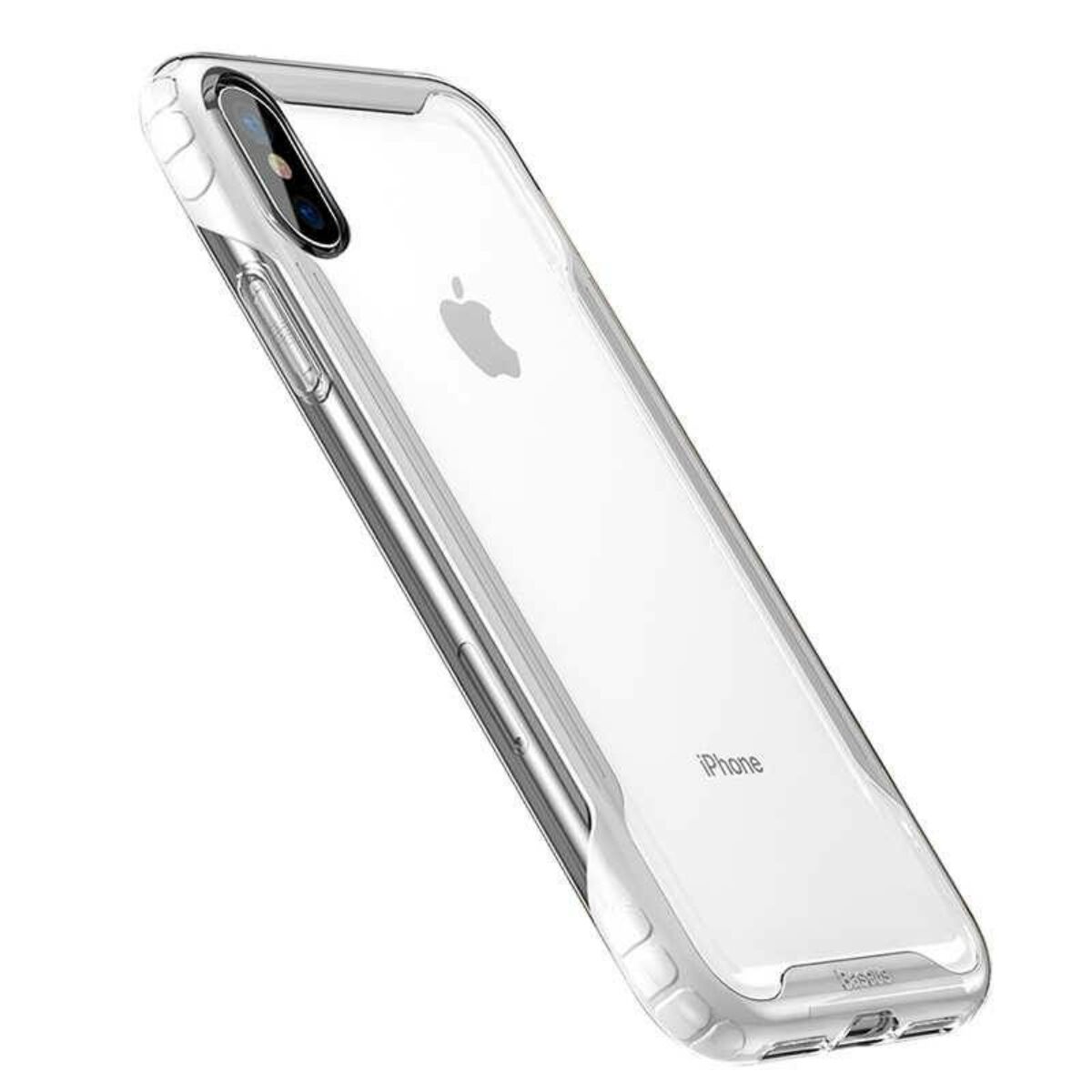 Kép 3/4 - Baseus iPhone XS tok, Armor, fehér (WIAPIPH58-YJ02)