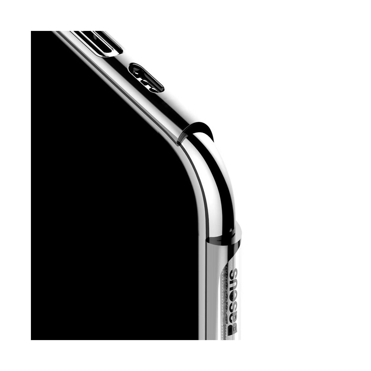 Kép 11/13 - Baseus iPhone 11 Pro tok, Glitter, ezüst (WIAPIPH58S-DW0S)