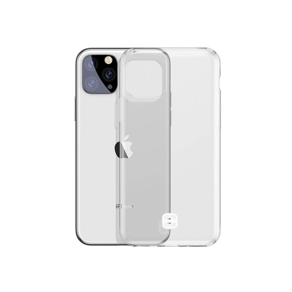 Kép 3/8 - Baseus iPhone 11 Pro tok, átlátszó Key Phone, átlátszó (WIAPIPH58S-QA02)