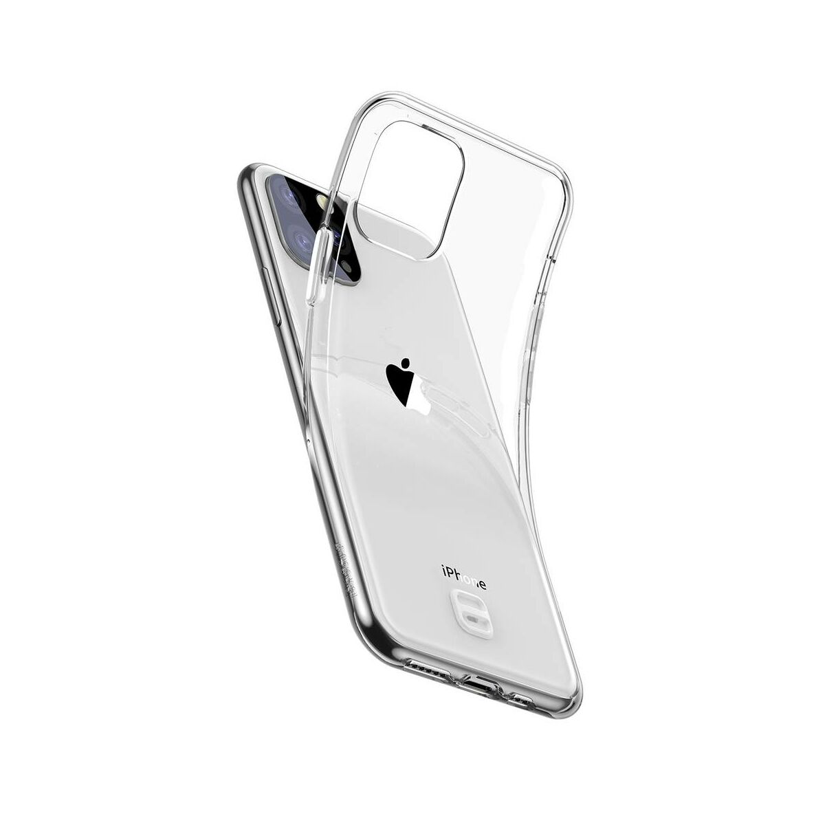 Kép 5/8 - Baseus iPhone 11 Pro tok, átlátszó Key Phone, átlátszó (WIAPIPH58S-QA02)