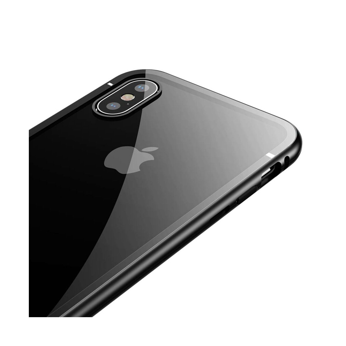 Kép 3/9 - Baseus iPhone XS Max tok, Magnetite hardware, mágneses, fekete (WIAPIPH65-CS01)