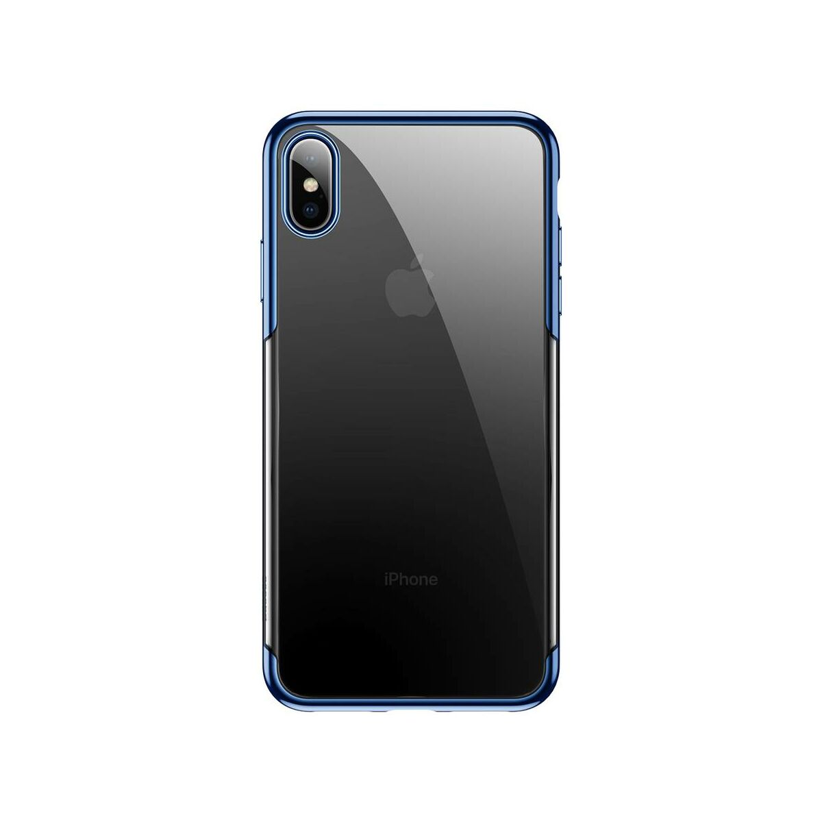 Kép 2/8 - Baseus iPhone XS Max tok, Glitter, kék (WIAPIPH65-DW03)