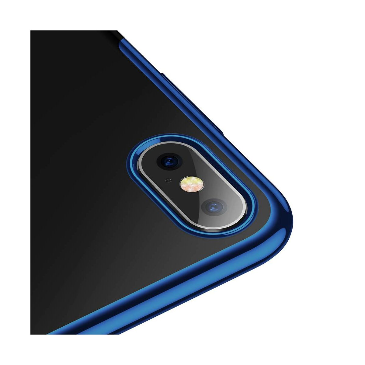 Kép 5/8 - Baseus iPhone XS Max tok, Glitter, kék (WIAPIPH65-DW03)