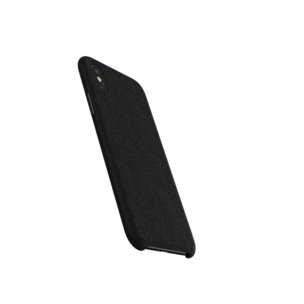 Kép 3/10 - Baseus iPhone XS Max tok, Original Super Fiber, csúszásmentes, fekete (WIAPIPH65-YP01)