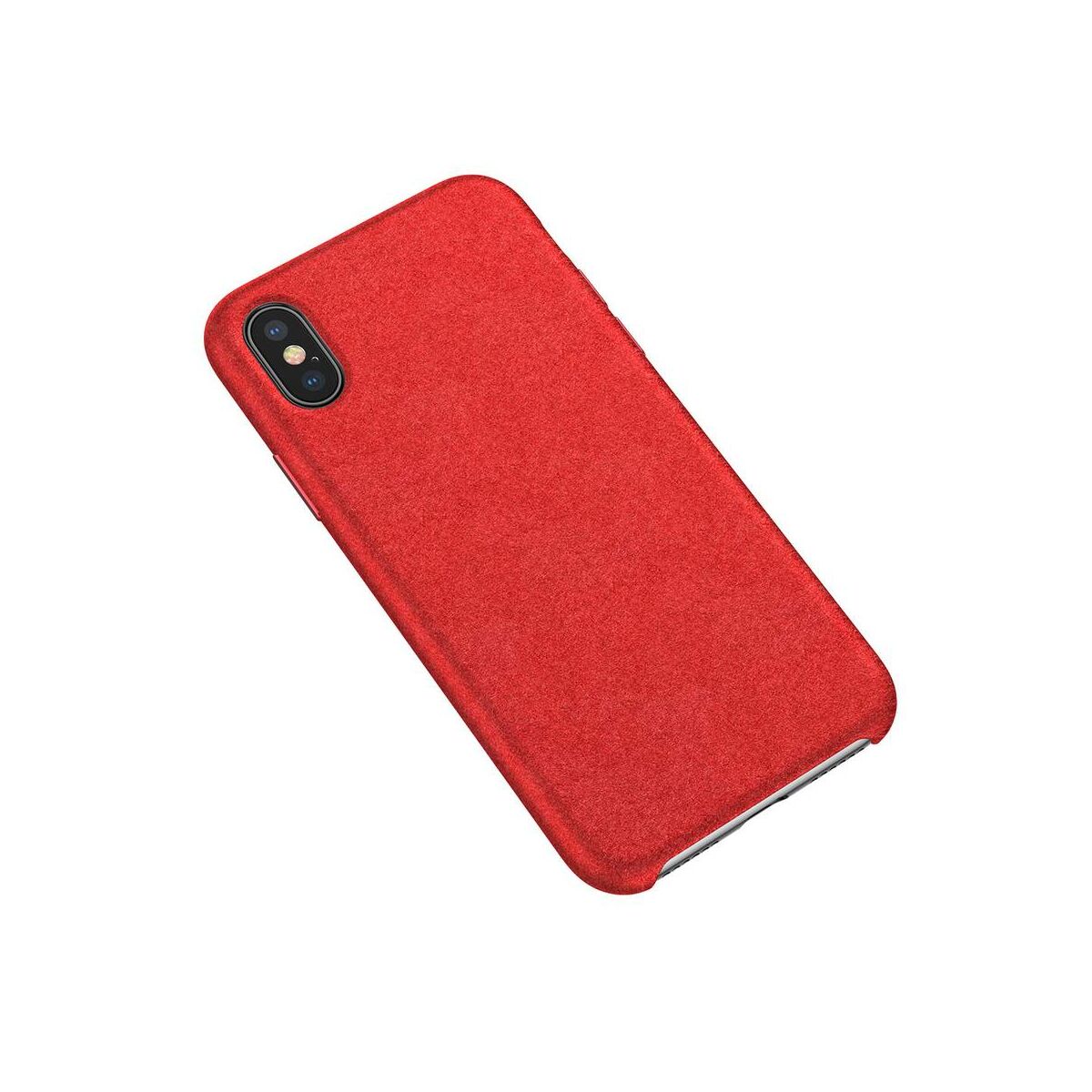 Kép 8/10 - Baseus iPhone XS Max tok, Original Super Fiber, csúszásmentes, piros (WIAPIPH65-YP09)
