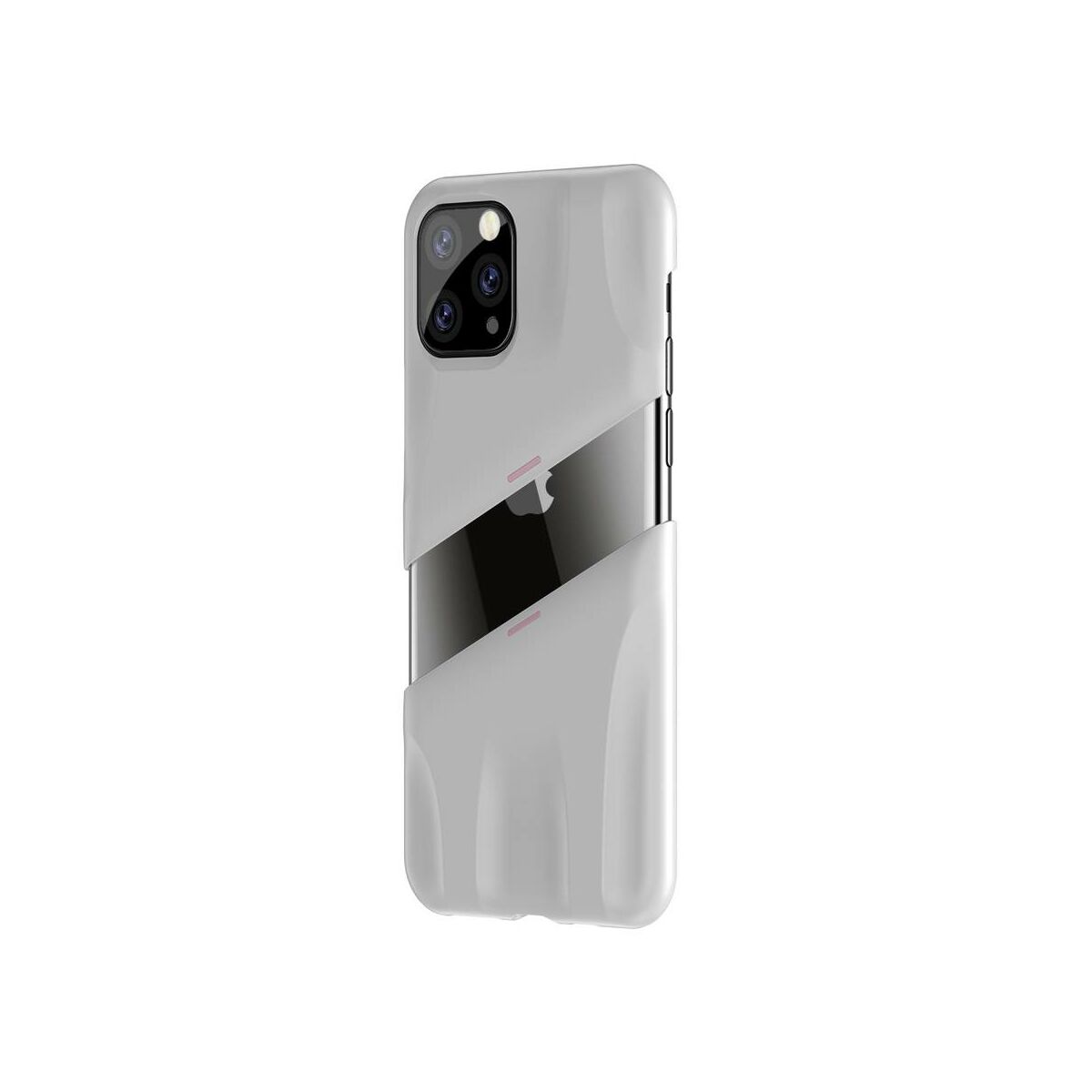 Kép 10/14 - Baseus iPhone 11 Pro Max tok, Lets go Airflow Cooling, fehér/rózsaszín (WIAPIPH65S-GM24)