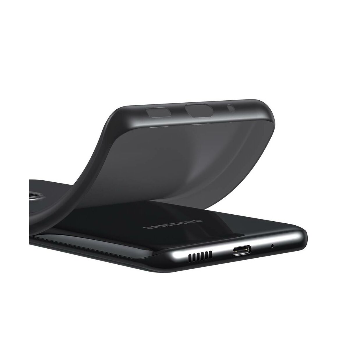 Kép 9/13 - Baseus Samsung S20 Plus tok, Wing, fekete (WISAS20P-01)