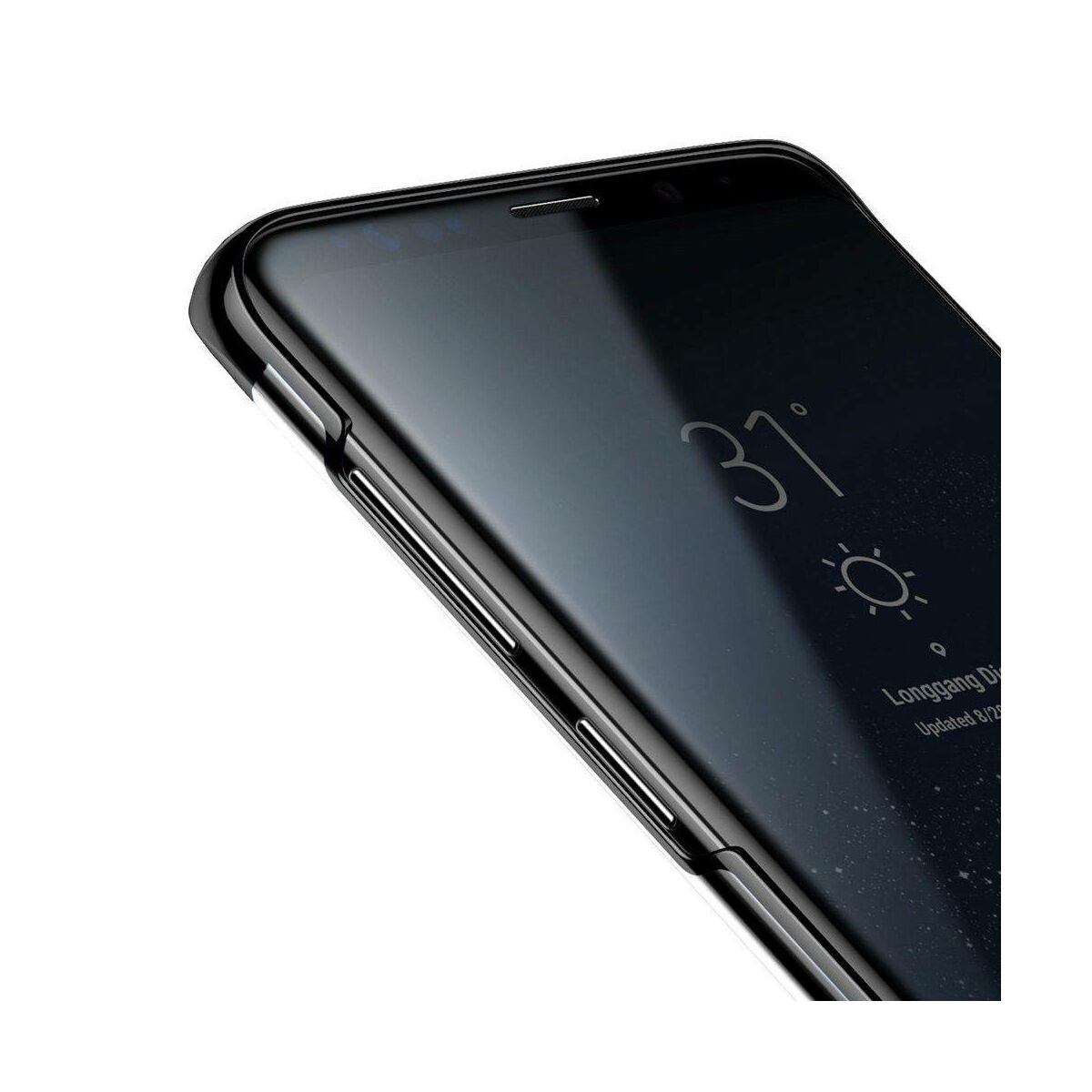 Kép 6/6 - Baseus Samsung S9 tok, Glitter, fekete (WISAS9-DW01)
