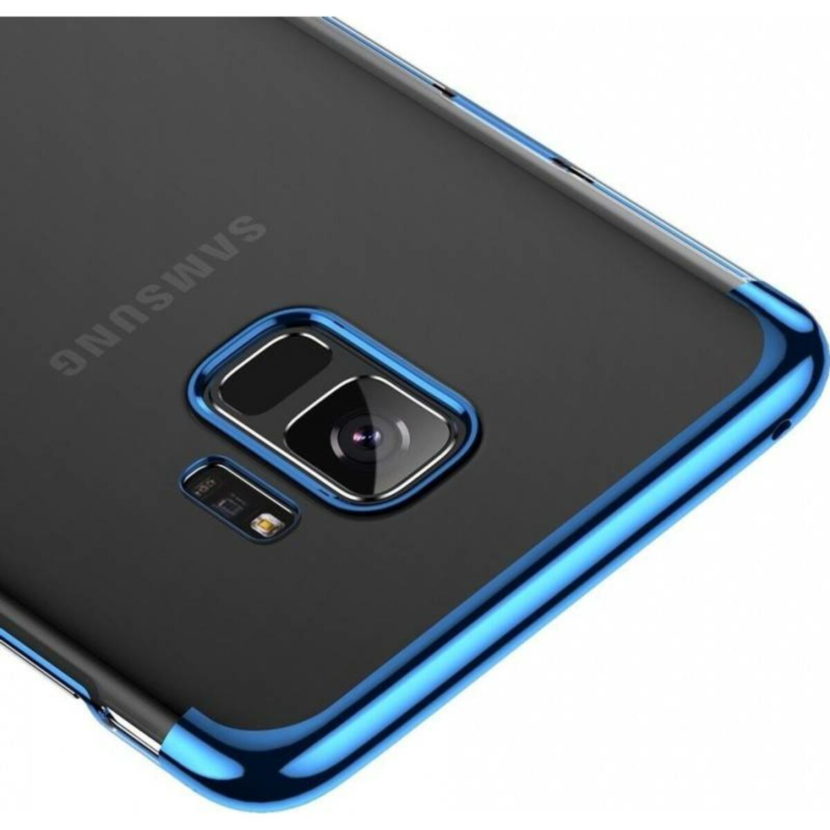 Kép 5/7 - Baseus Samsung S9 tok, Glitter, kék (WISAS9-DW03)