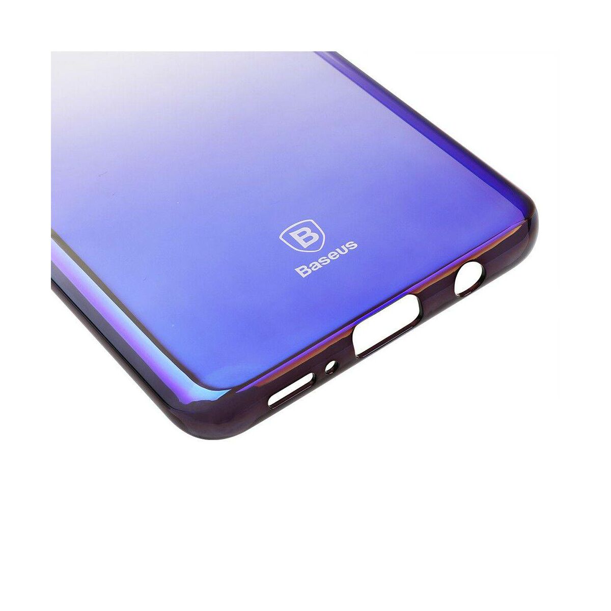 Baseus Samsung S9 Plus tok, Glaze, fekete (WISAS9P-GC01)