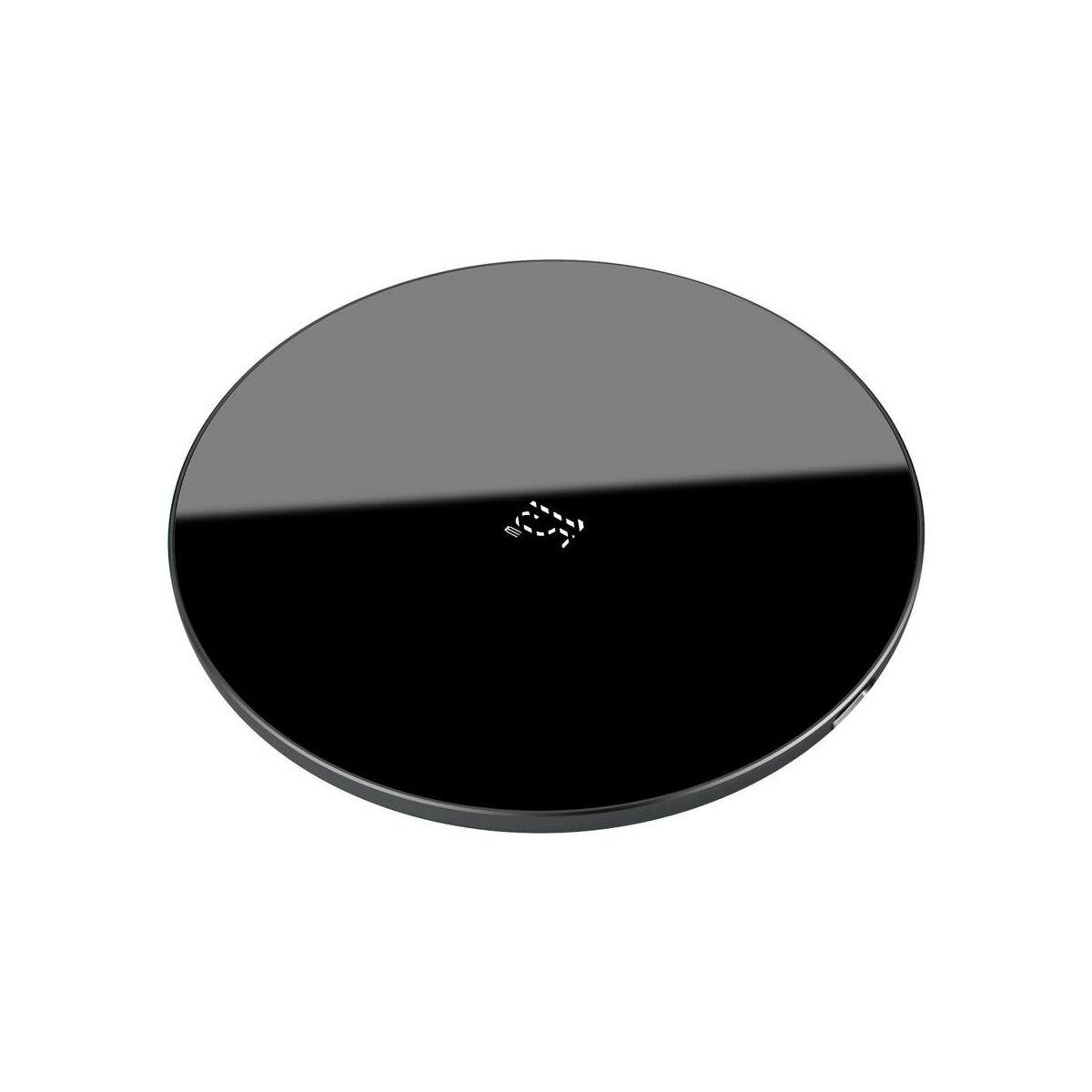 Kép 4/9 - Baseus vezeték nélküli töltő, Simple 2-in-1 frisített verzió, telefon + AirPods, 15W, fekete (WXJK-B01)