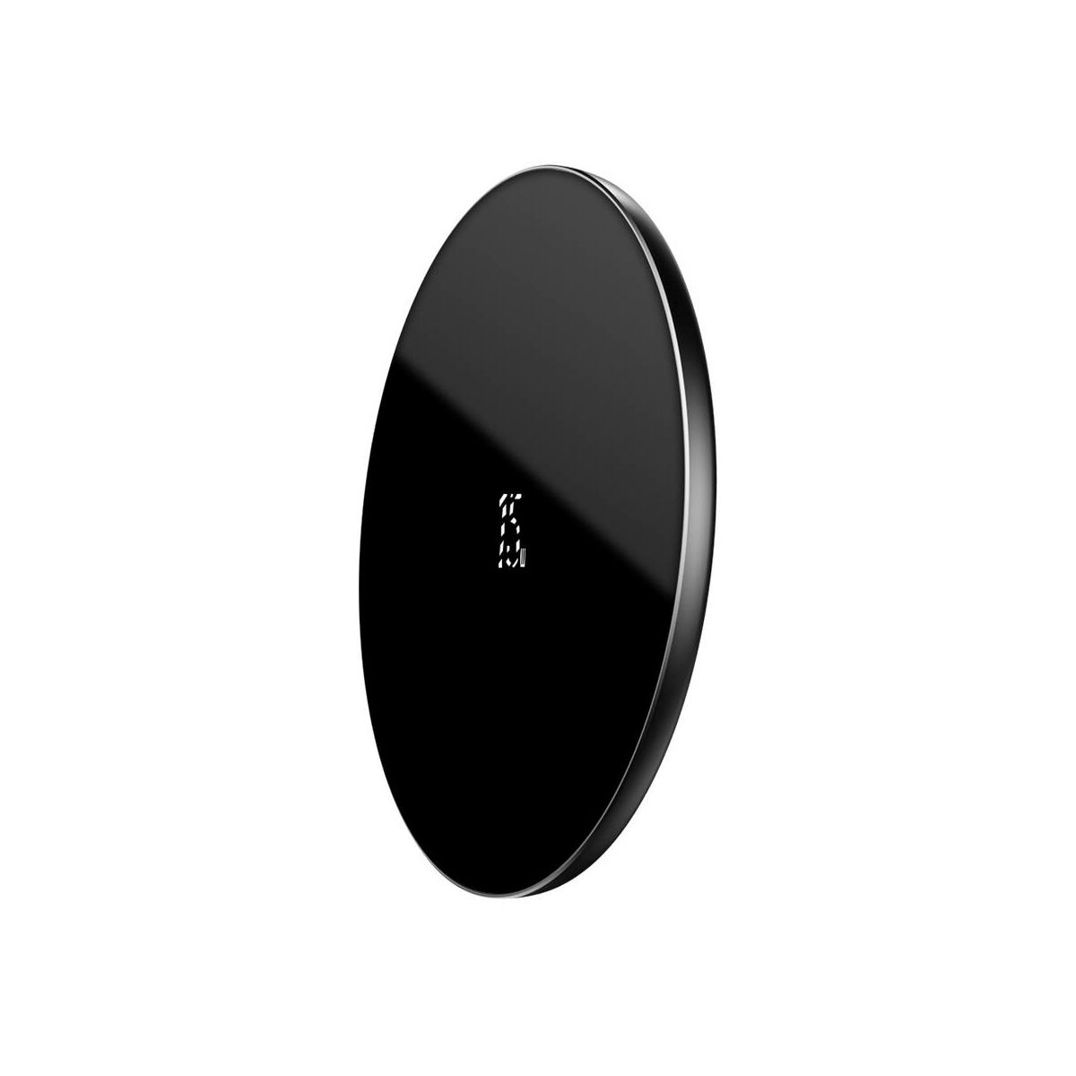 Kép 5/9 - Baseus vezeték nélküli töltő, Simple 2-in-1 frisített verzió, telefon + AirPods, 15W, fekete (WXJK-B01)