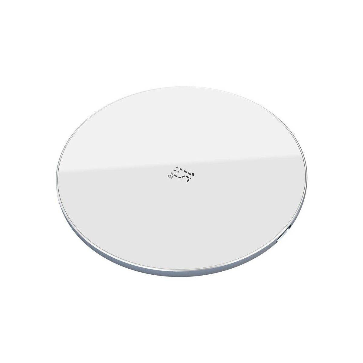 Kép 4/9 - Baseus vezeték nélküli töltő, Simple 2-in-1 frisített verzió, telefon + AirPods, 15W, fehér (WXJK-B02)