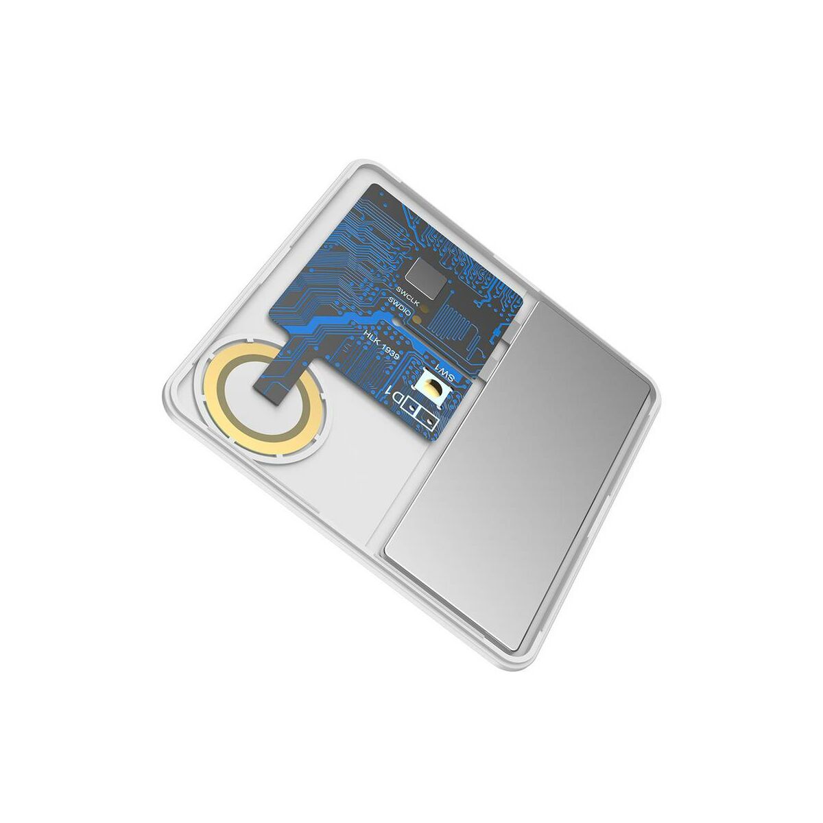 Kép 4/8 - Baseus otthon, Intelligens T1 mini lapos kártya forma, elveszett eszközök/kulcsok megtalálásához eszköz és detektor, fehér (ZLFDQT1-02)