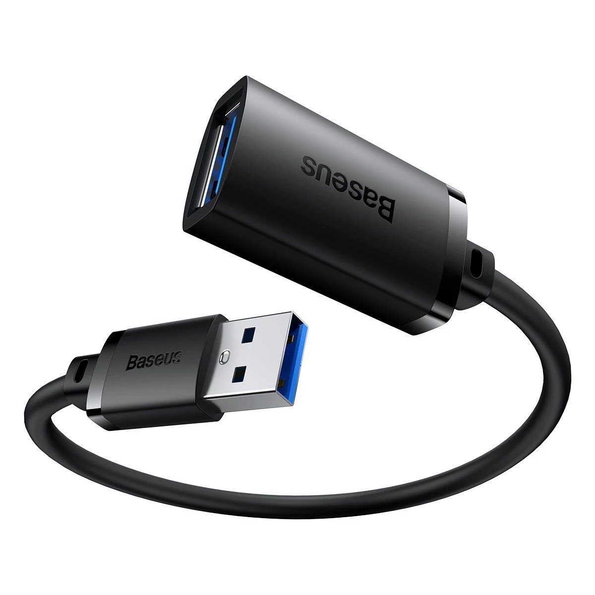 Kép 3/3 - Baseus AirJoy Series USB 3.0 hosszabbító kábel 3m, fekete (B00631103111-04)