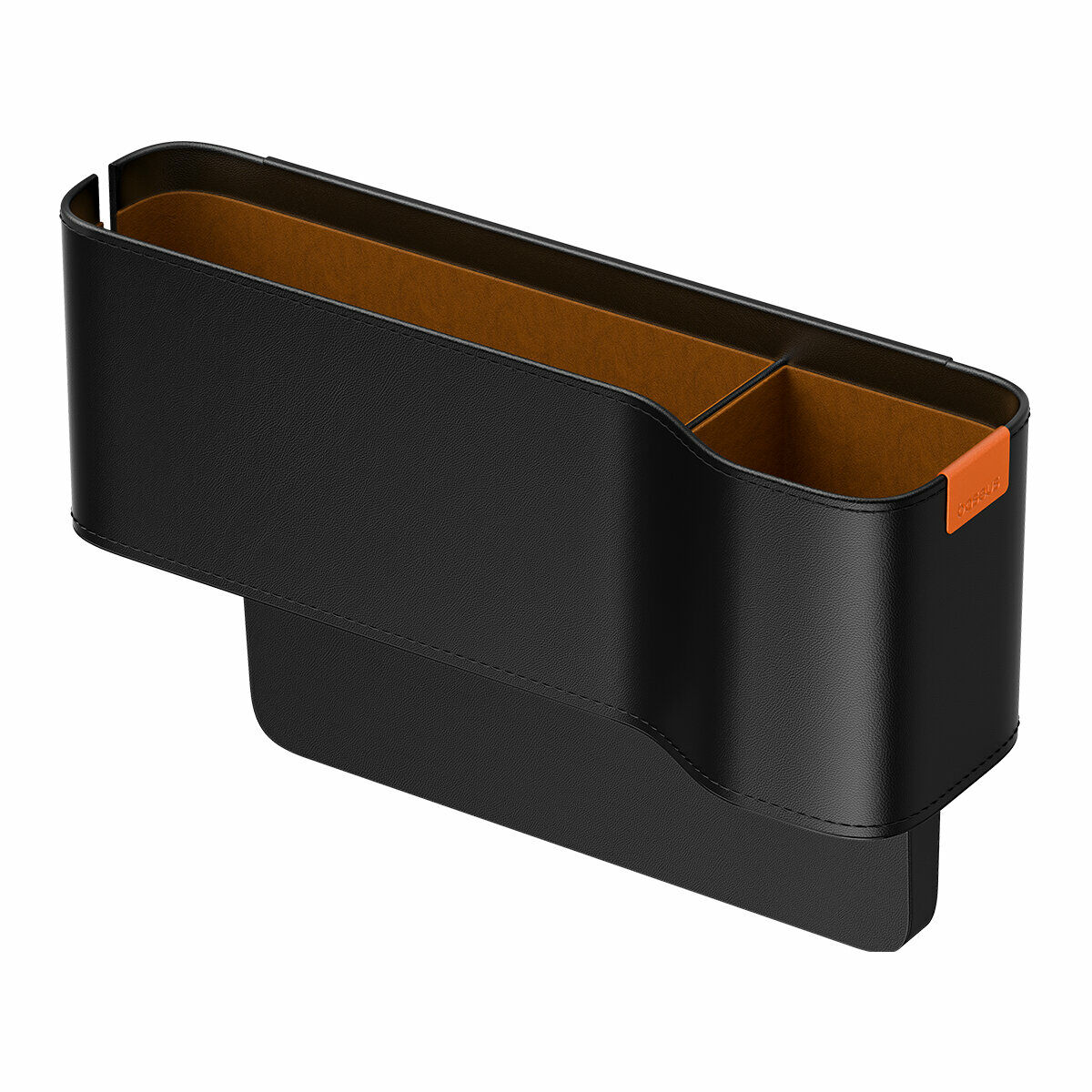 Kép 3/4 - Baseus OrganizeFun Series autós tároló doboz, fekete/barna (C20256502111-00)