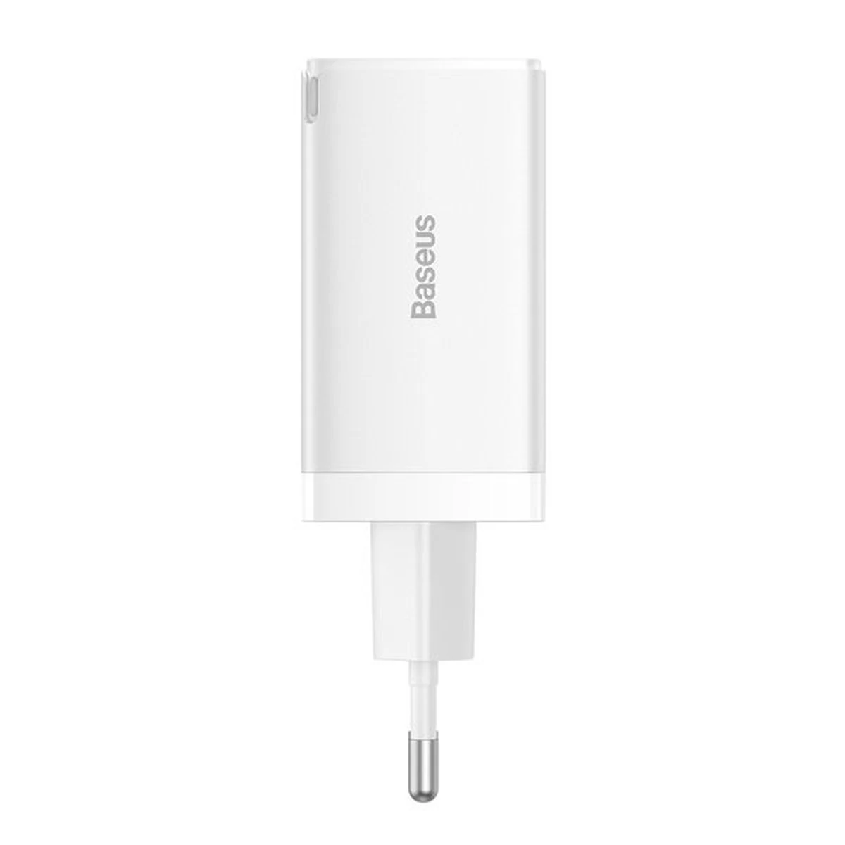 Kép 3/3 - Baseus GaN5 Pro hálózati töltő, 2xUSB-C + USB, 65W, fehér EU (CCGP120202)