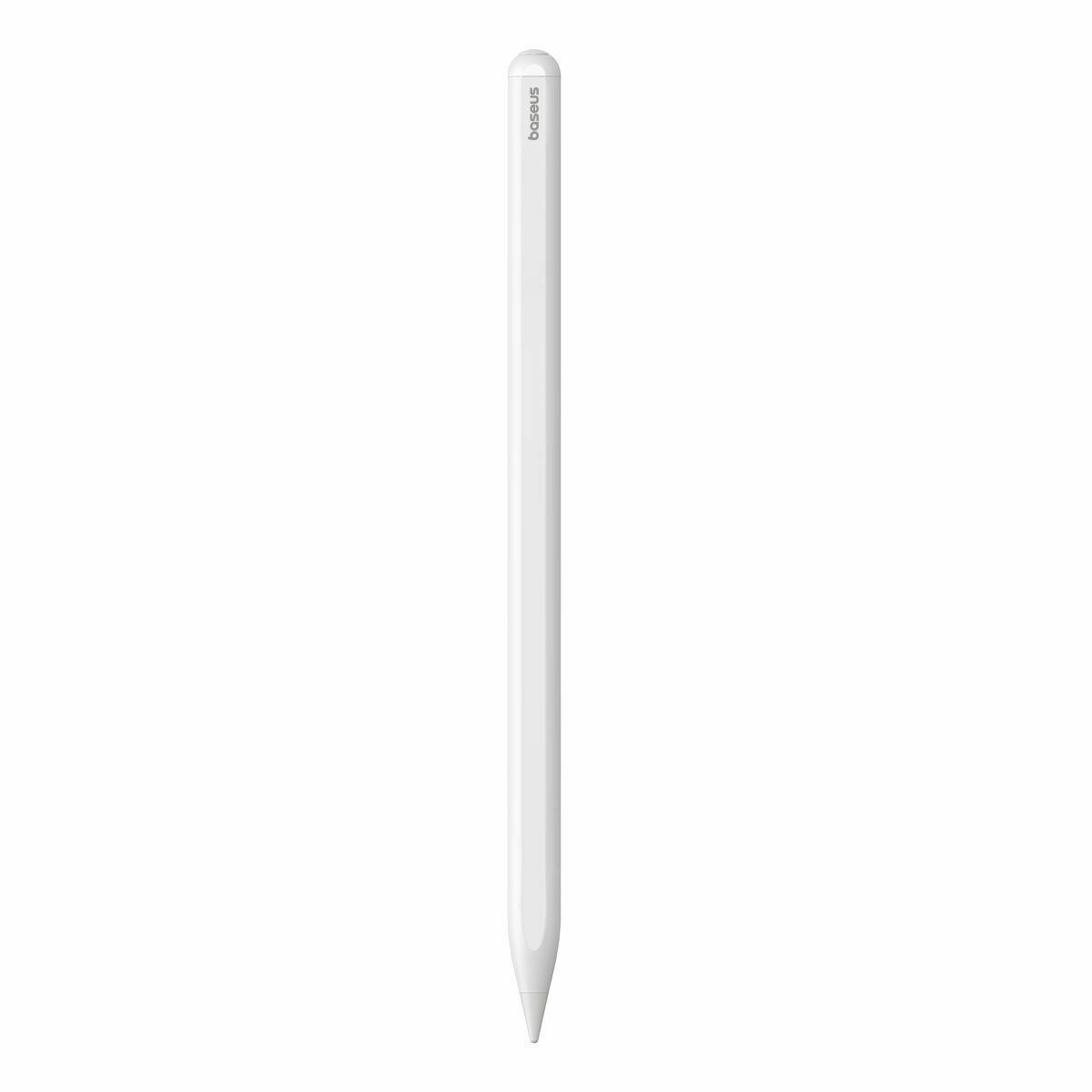Kép 3/4 - Baseus Smooth Writing 2 érintőceruza vezeték nélküli töltéssel (LED töltöttségjelző) + cserélhető fej iPad-hez, fehér (P80015803213-00)