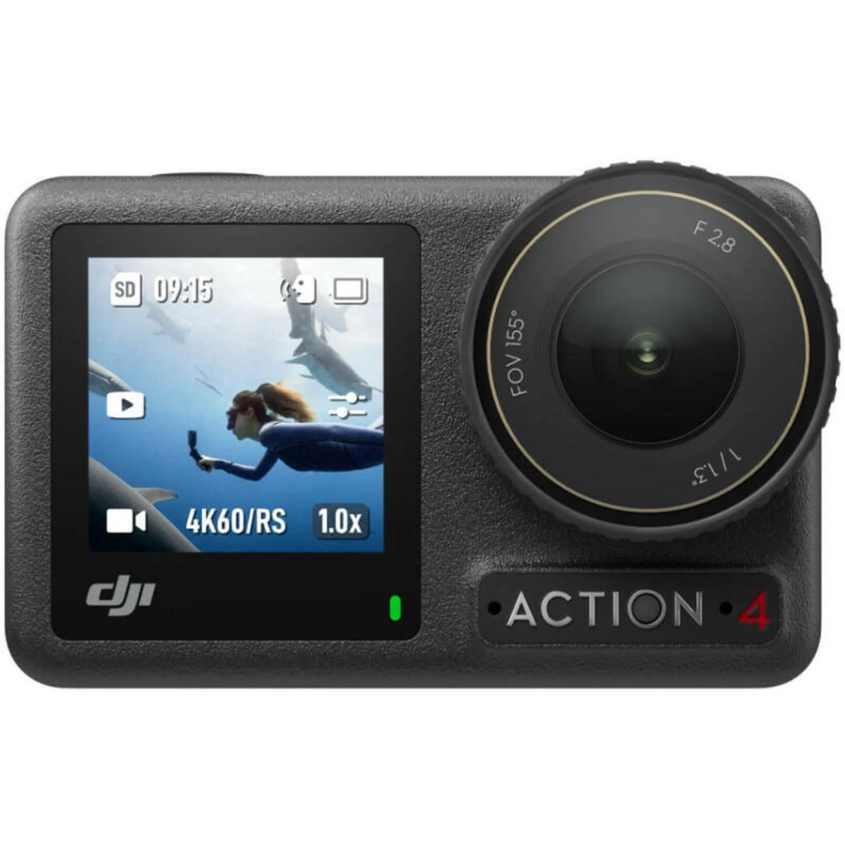 DJI Osmo Action 4 Standard Combo akciókamera 10 MPx 4k 120fps, fekete EU